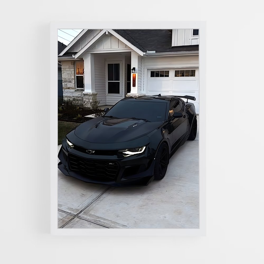 Poster Camaro Intemporelle – affiche Chevrolet (vue 3)
